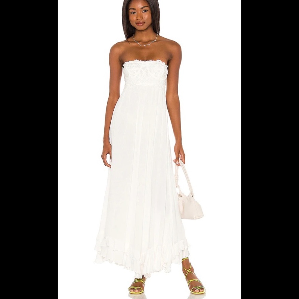FP Adela maxi dress , size M, ivory